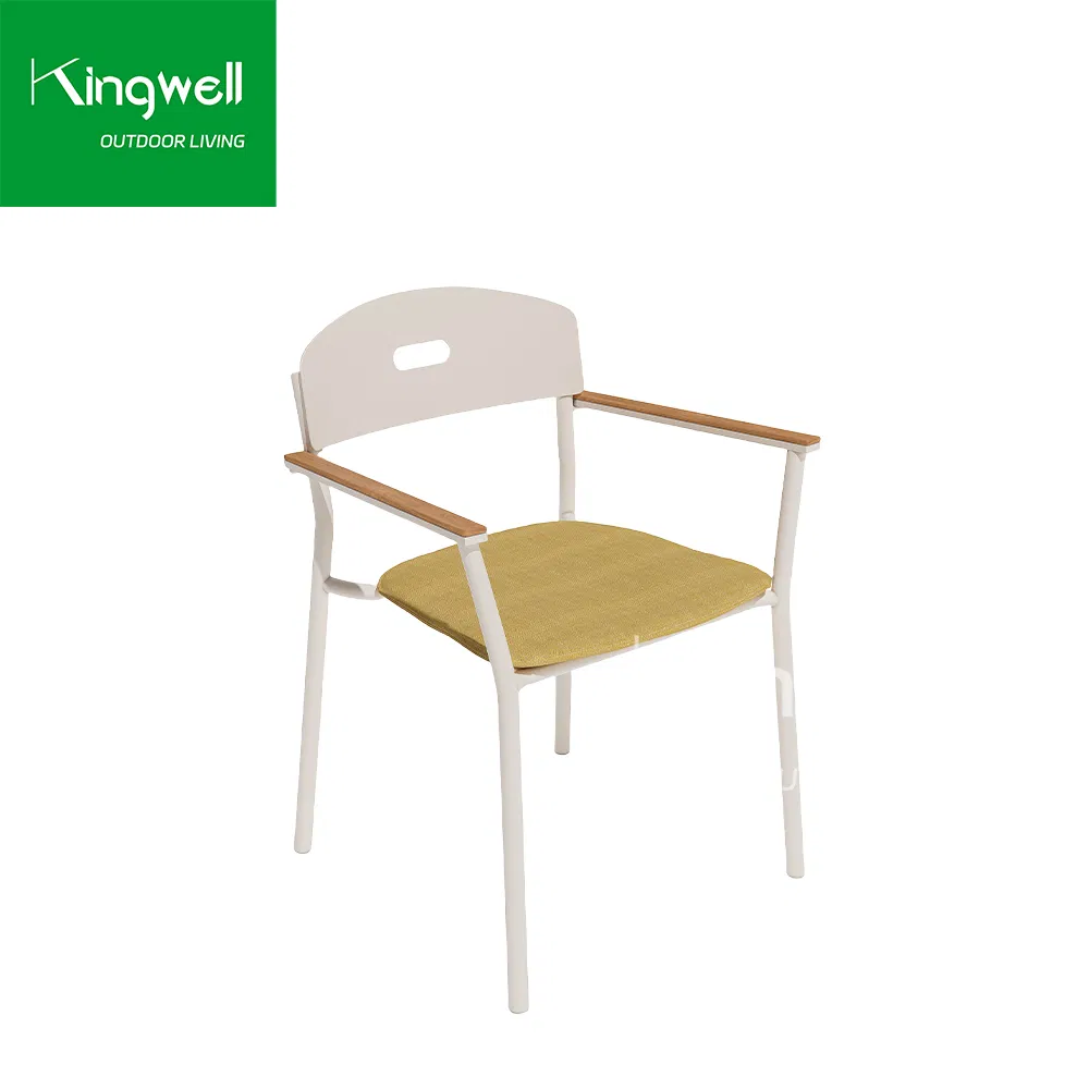 Customized Size Wholesale Price Kingwell Patio Outdoor Dining Chair Set for Hotel
