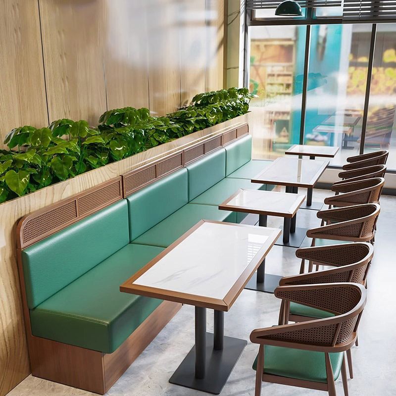 Xijiayi Buffet Restaurant Furniture Set Including Lounge Chairs and Coffee Tables