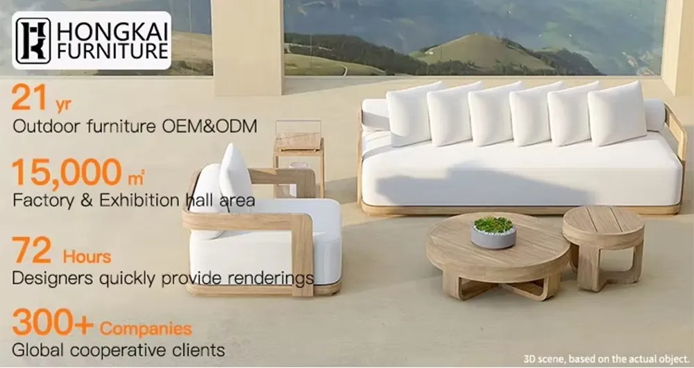 Teak Outdoor Lounge Chair