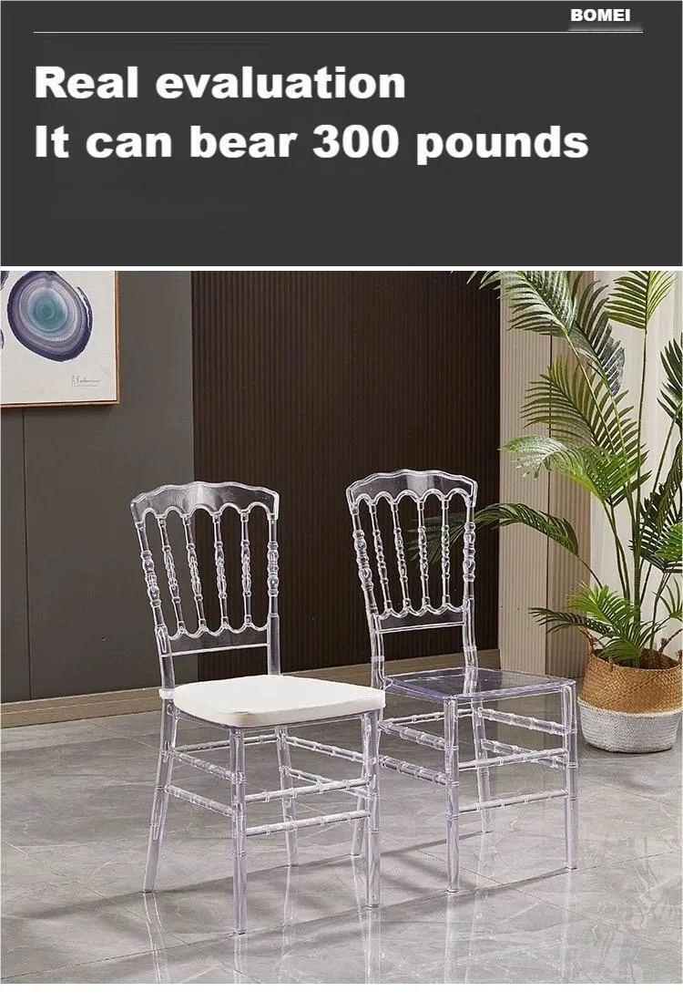 Clear Event Chair View 3