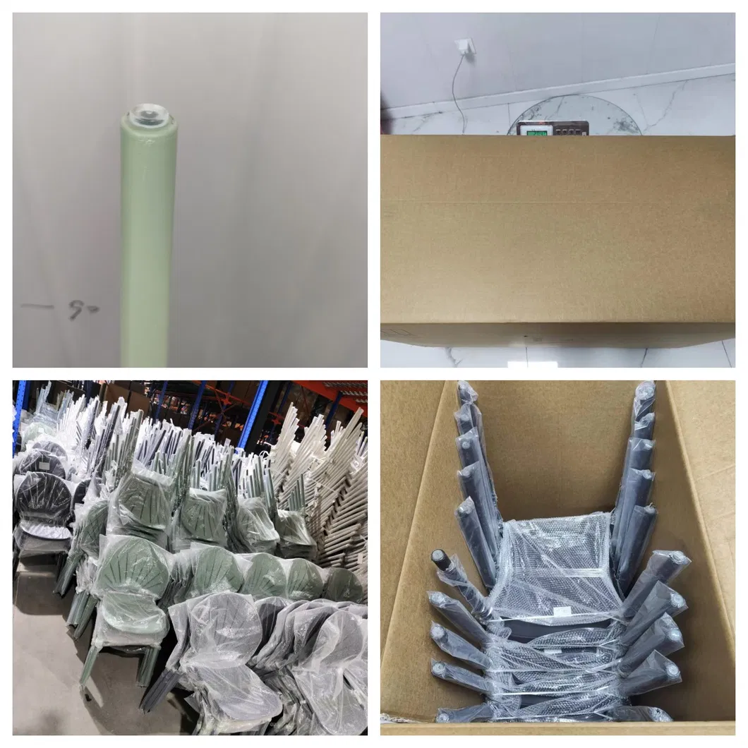 Packaging details for plastic chairs
