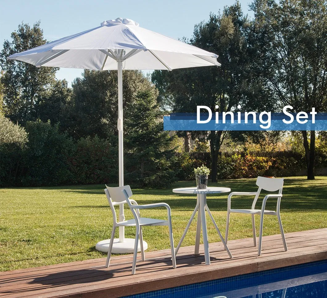 Patio Dining Set Outdoor 2 Seat Dining Chairs Garden Coffee Table Chair