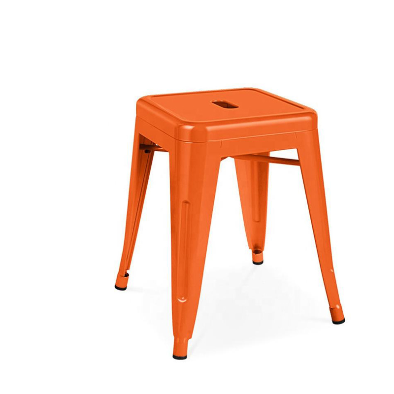 Steel Stackable Vintage Industrial Style Tolix Bar Stool 45cm for Restaurant Cafe