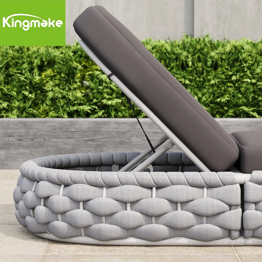 Luxury Poolside Furniture Beach Chaise Lounge Garden Outdoor Sun Lounger