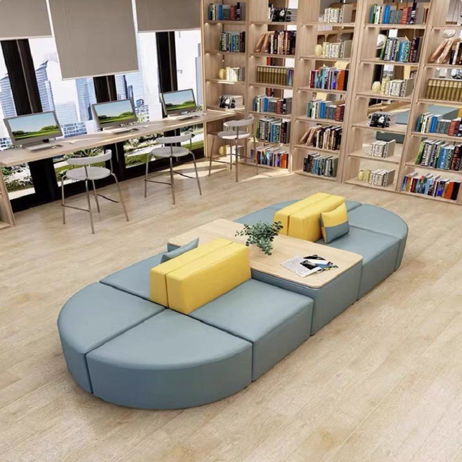 Customized Restaurant Cafe High Backrest Restaurant Bar Furniture Leather Wooden Booth Seating