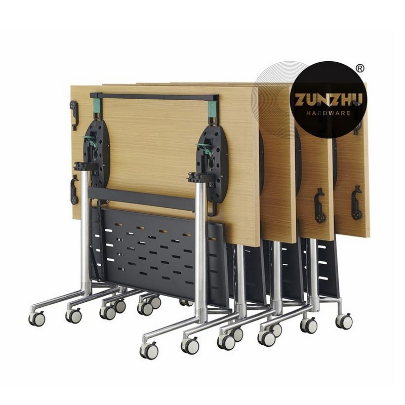 20 Seats Conference Meeting Table Foldable Mobile School Table Dining Room Furniture Table