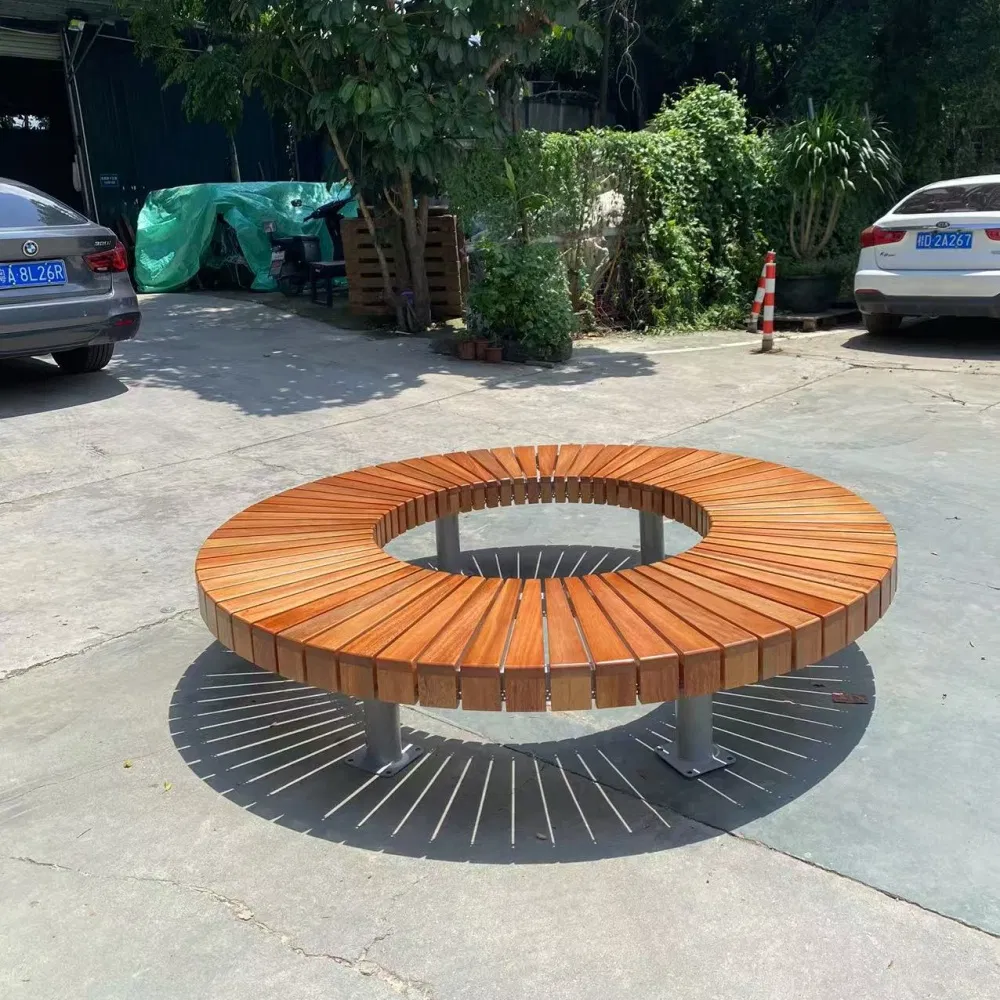 Outdoor Bench View 1