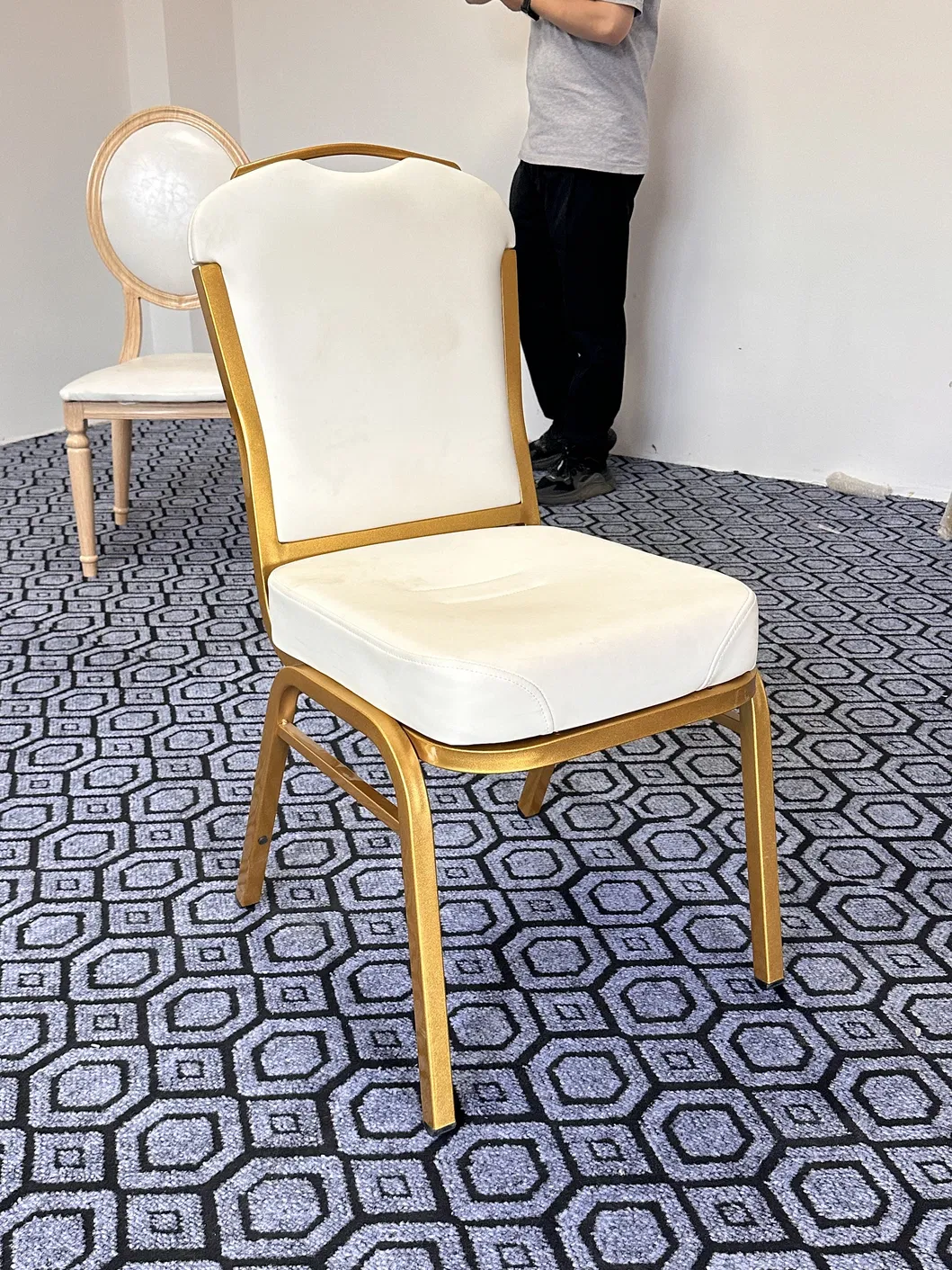 Metal Frame Dining Chair