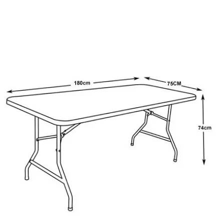 Folding Table Detail 4
