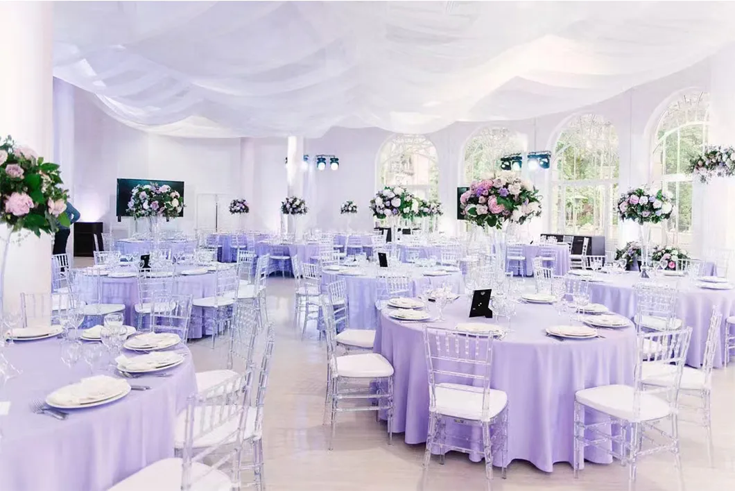 Banquet Acrylic Chair Overview