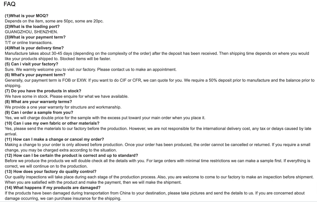 Manufacturing Process