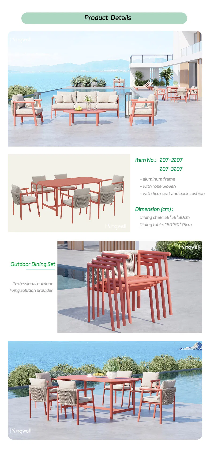 Stackable Chairs Details