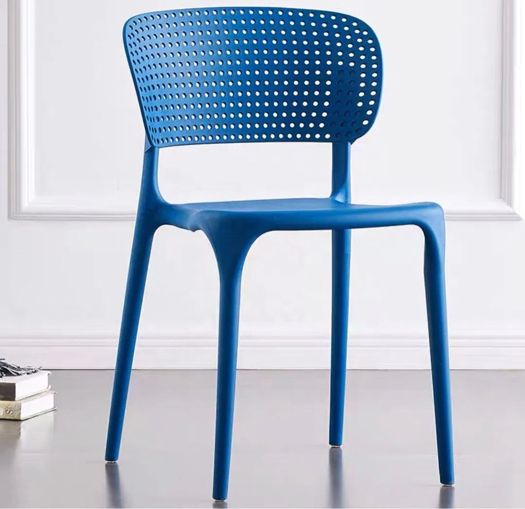 PP Colorful Chair Stackable Dining Room Outdoor Modern Chair Polypropylene Cafe Plastic Chairs