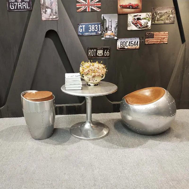 Industrial Stool View 3