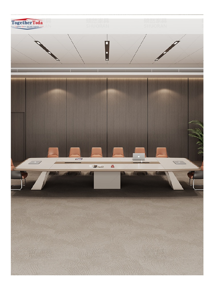 Modern Office Furniture Long Conference Room Table