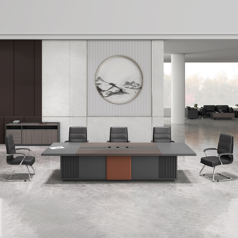 MDF Modern Office Furniture Desk Conference Room Large Meeting Table