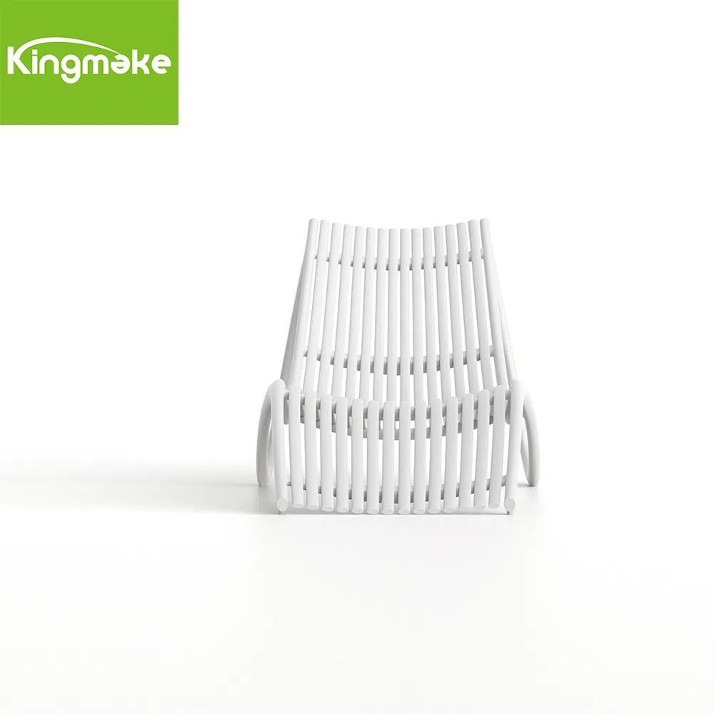 Luxury Hotel Poolside Aluminum Sun Lounger Chair with Classic Design