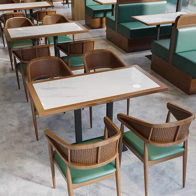 Xijiayi Buffet Restaurant Furniture Set Including Lounge Chairs and Coffee Tables