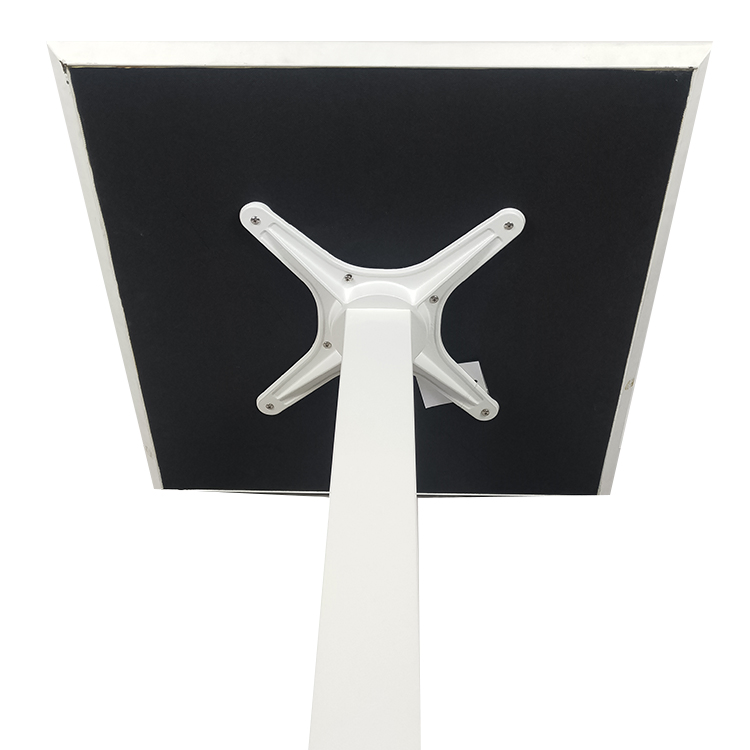 Heavy Duty Cast Iron Base All Weather Carbon Steel Resistance Outdoor Bistro Restaurant Bar Table