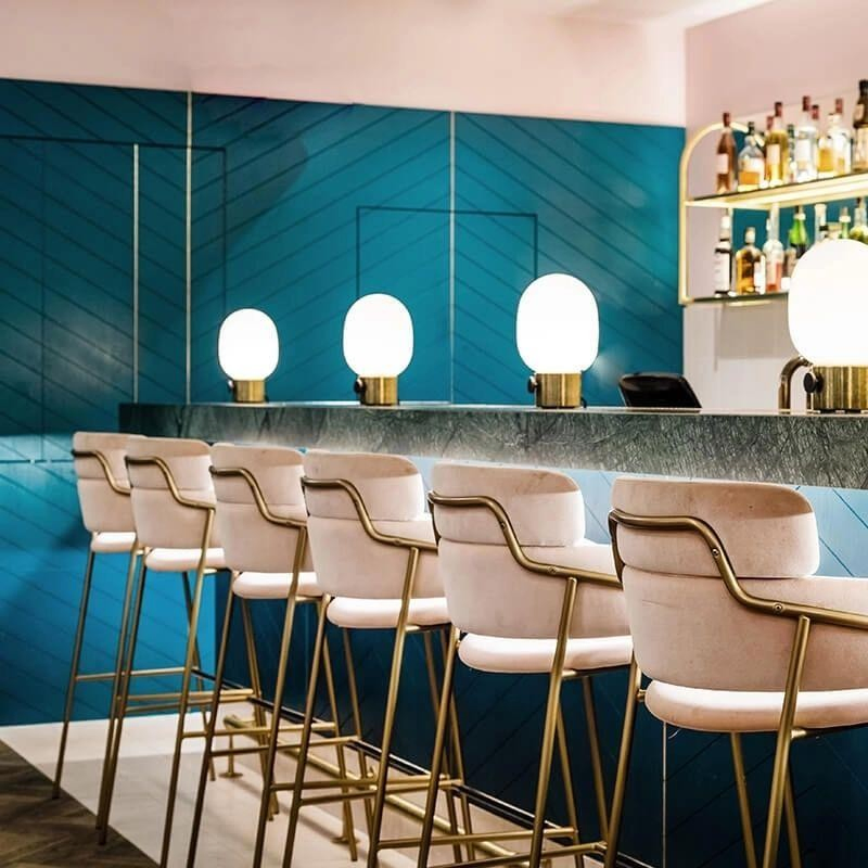 Modular Space-Saving Free 3D Design Easy Clean Commercial Booth Seating