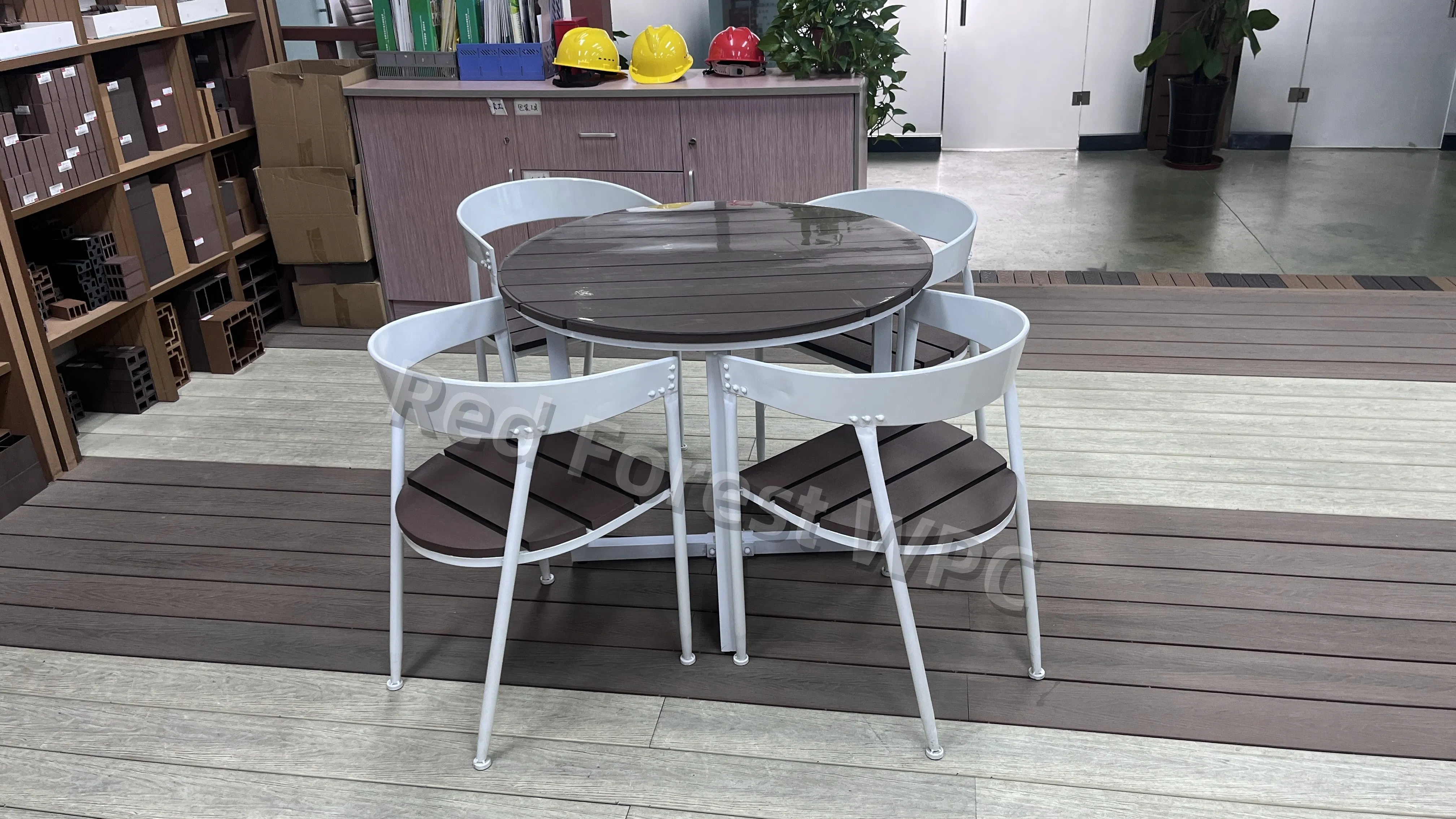 Premium Waterproof WPC Garden Bench Board Panel with Weather-Resistant UV-Proof Mildewproof