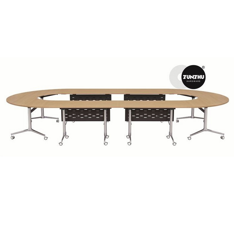 20 Seats Conference Meeting Table Foldable Mobile School Table Dining Room Furniture Table