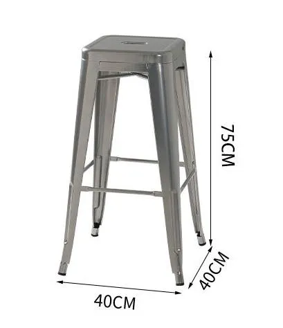 Metal Bar Stool Display