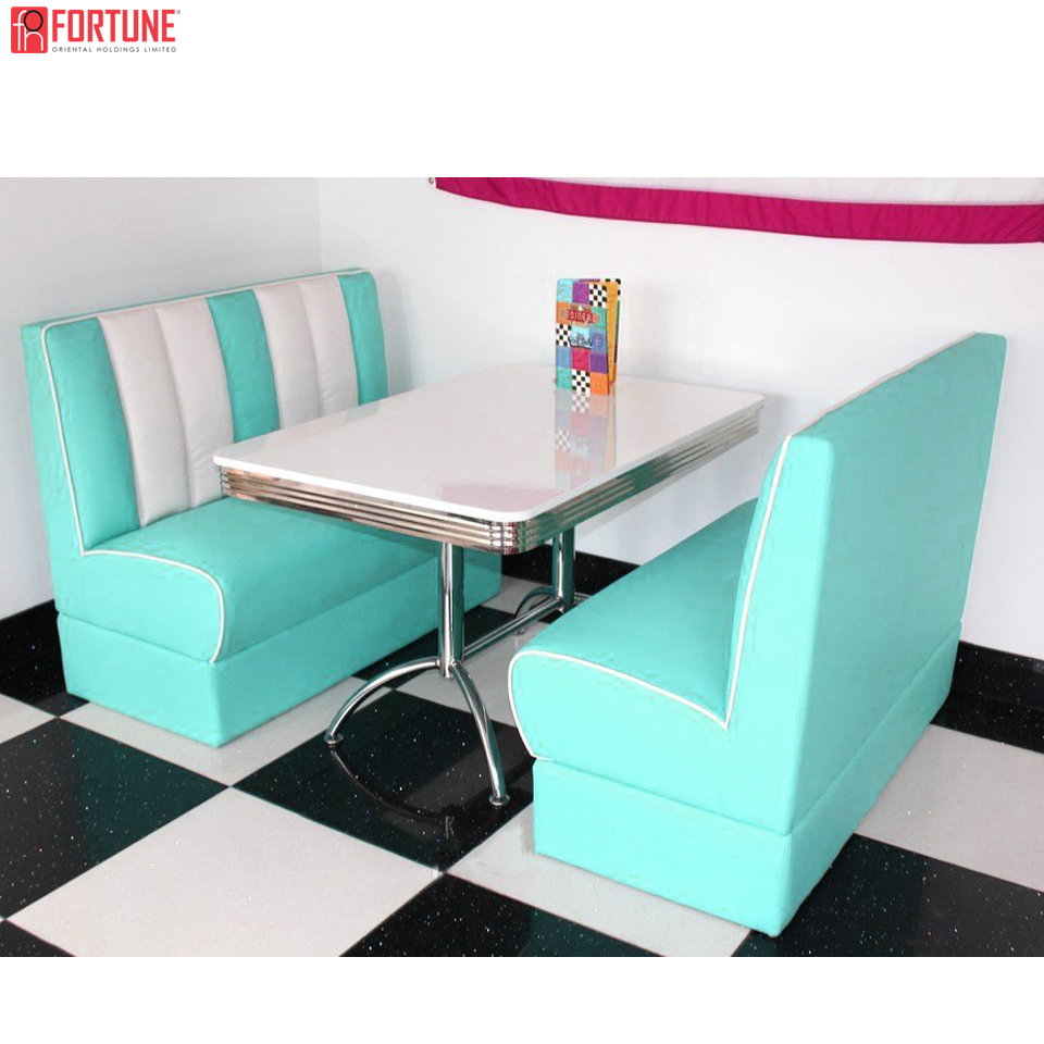 American Franchise Restaurant Sofa Booth Seating for Dinner