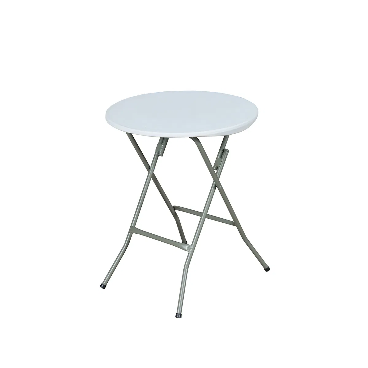 Wholesale Event Banquet HDPE White Plastic Round Folding Table for Weddings
