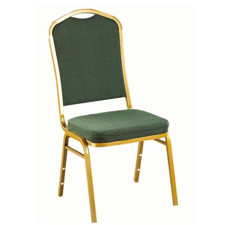 Anji Wholesale Stackable Cafe Bistro Fabric Metal Banquet Chair (ZG10-012)