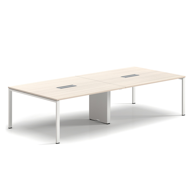 Modern Luxury Melamine Top Boardroom Desk Meeting Rooms Contemporary Wood Office Furniture Large Conference Table