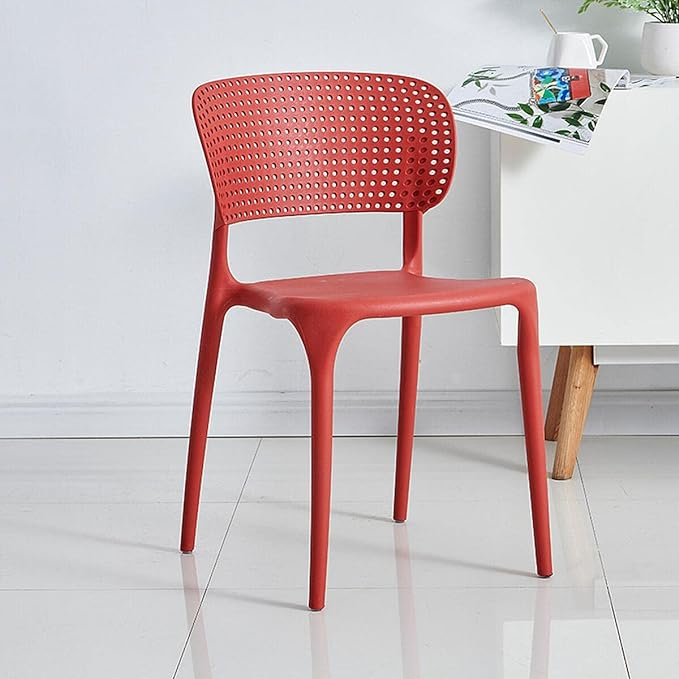 PP Colorful Chair Stackable Dining Room Outdoor Modern Chair Polypropylene Cafe Plastic Chairs