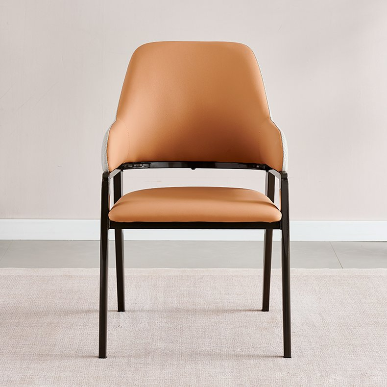 Modern Stackable Colorful Sintered Stone Dining Chair for Living Room Restaurant and Cafe