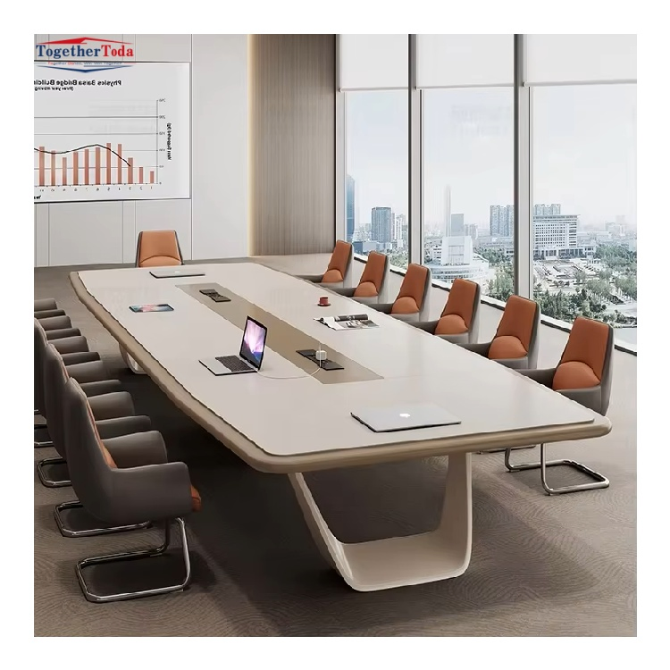 Modern Office Furniture Long Conference Room Table