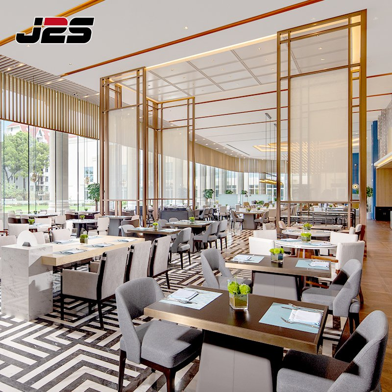 High Traffic Velvet Booth Seating Brass Leg Upholstered Chairs Marble Tables Restaurant Furniture