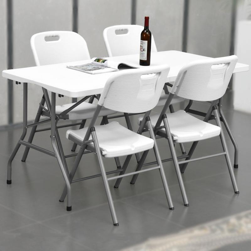 Durable 6FT HDPE Folding Table for Indoor and Outdoor Events