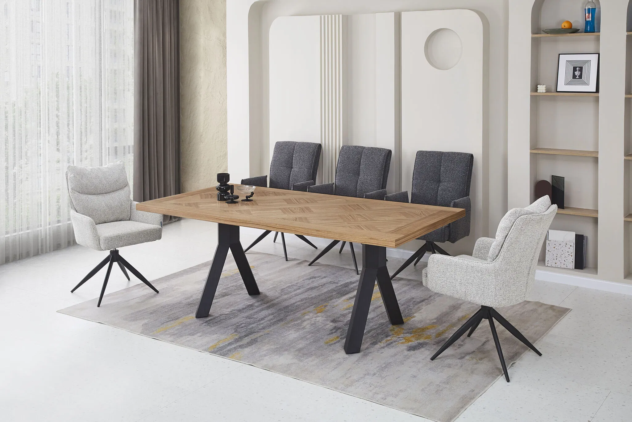 Waterproof Plastic Dining Chair with Stackable Design and UV Resistance for Outdoor Cafe or Restaurant Use