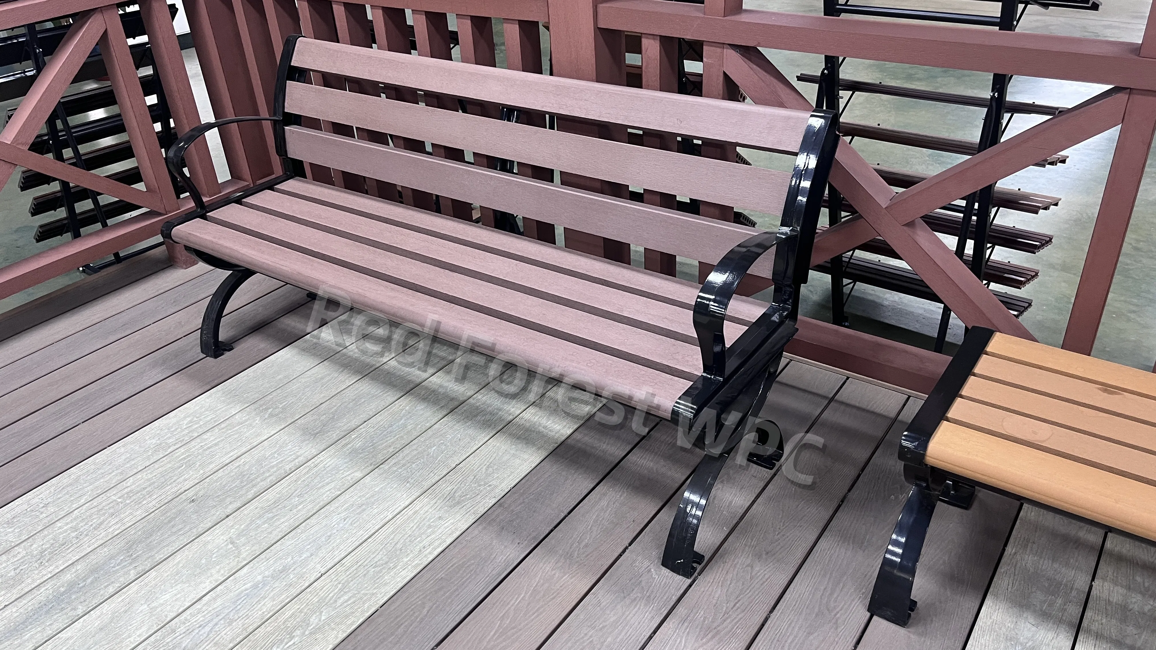 Durable Mildewproof Bench with Easy Install Waterproof Features