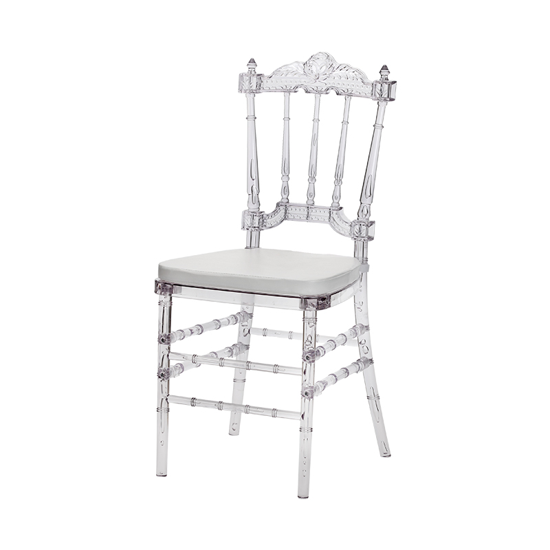 Acrylic Resin Plastic Kd Design Crystal Phoenix Event Wedding Chiavari Chair