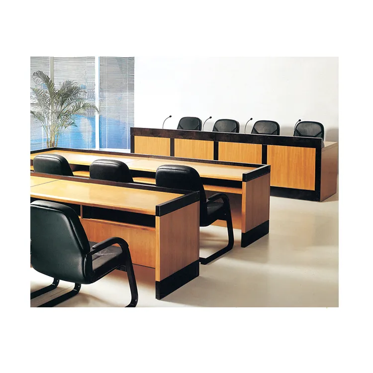 Elegant Wooden Conference Table