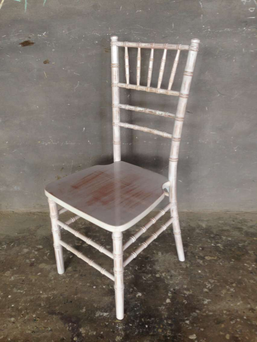 Cheap Wood Chiavari Chair White Wedding Tiffany Chair Silla Stackable Golden Banquet Chair