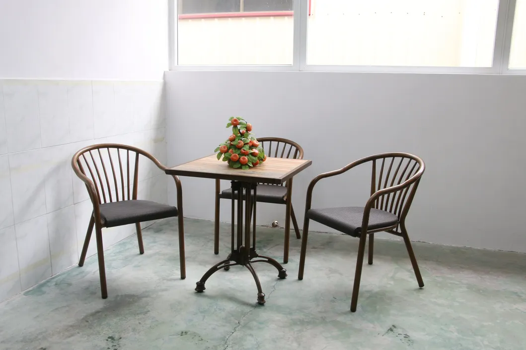 Outdoor Bistro Restaurant Bar Table