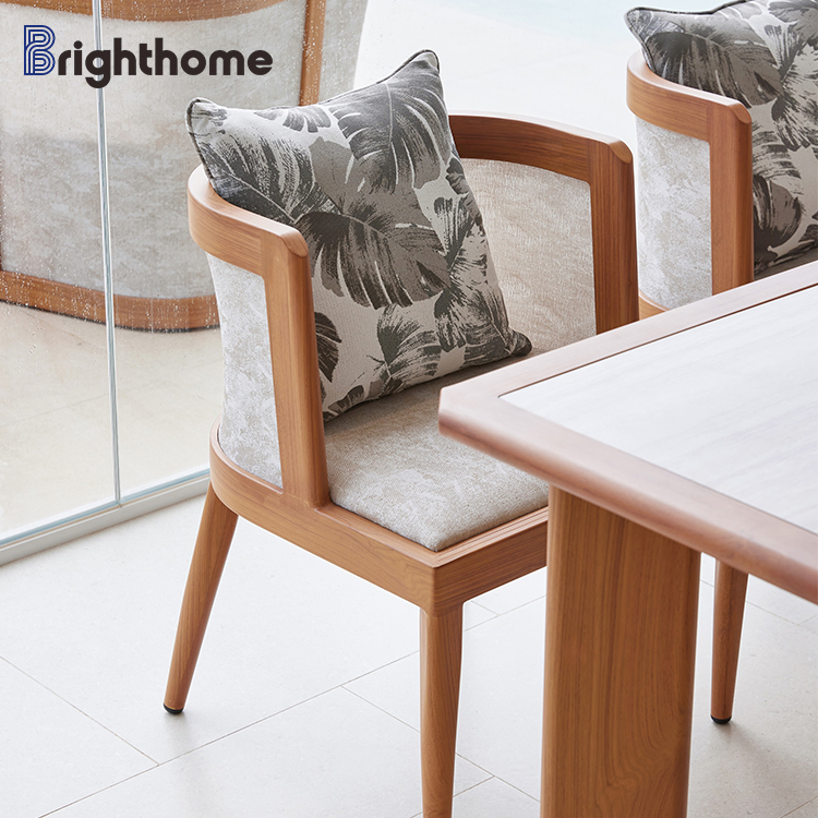 Aluminum Patio Tables Chairs Outdoor Restaurant Furniture Dining Set