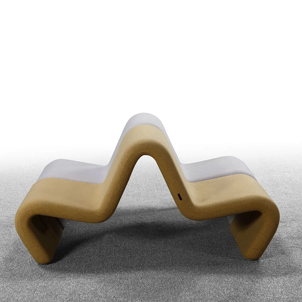 Modular Lobby Room Waiting Bench Sofa Seating Low Back Casual Sectional Sofa