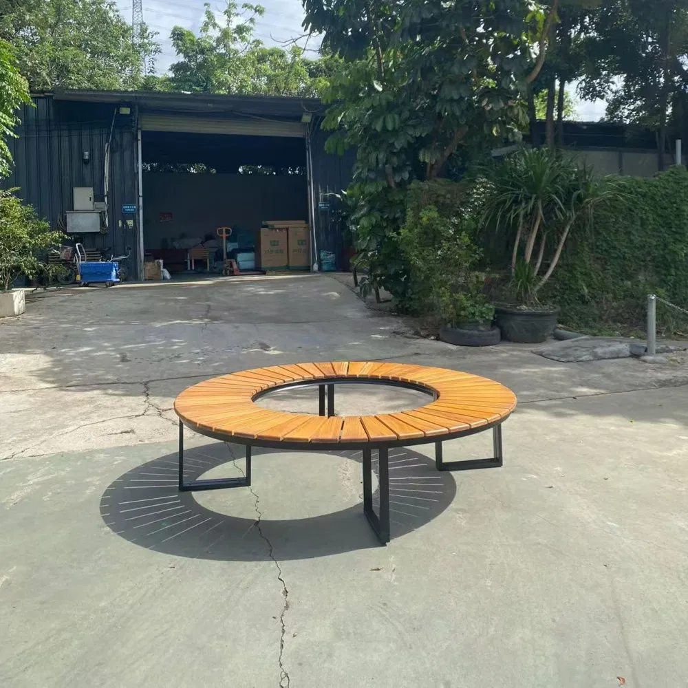 Outdoor Bench View 3