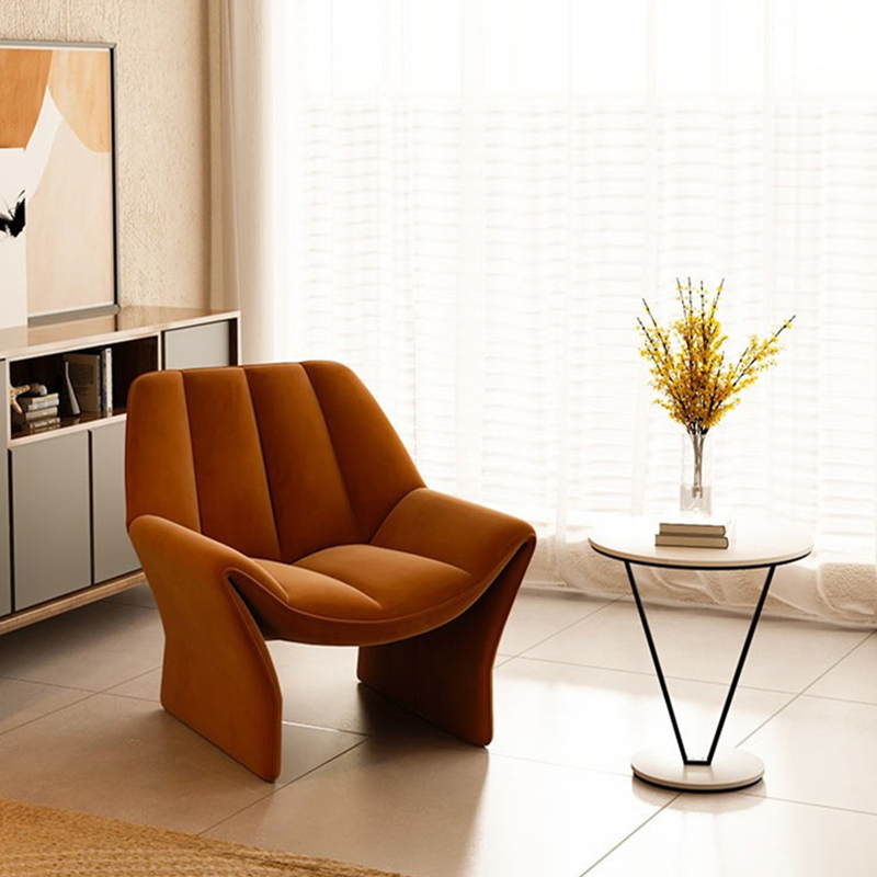 Contemporary Leisure Chair Fabric Hotel Furniture Lobby Sofa