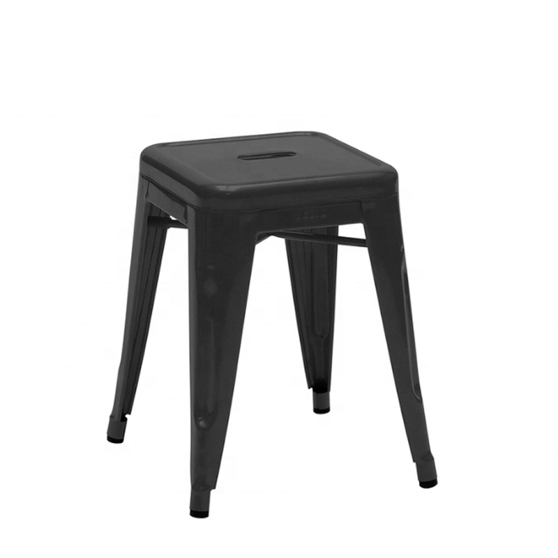 Steel Stackable Vintage Industrial Style Tolix Bar Stool 45cm for Restaurant Cafe