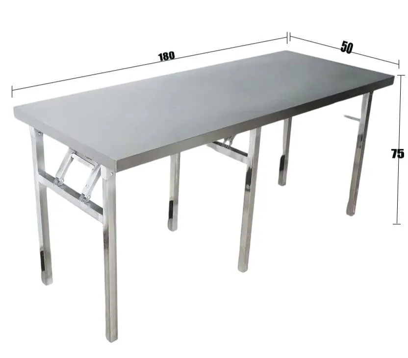 Folding Metal Dining Table 3