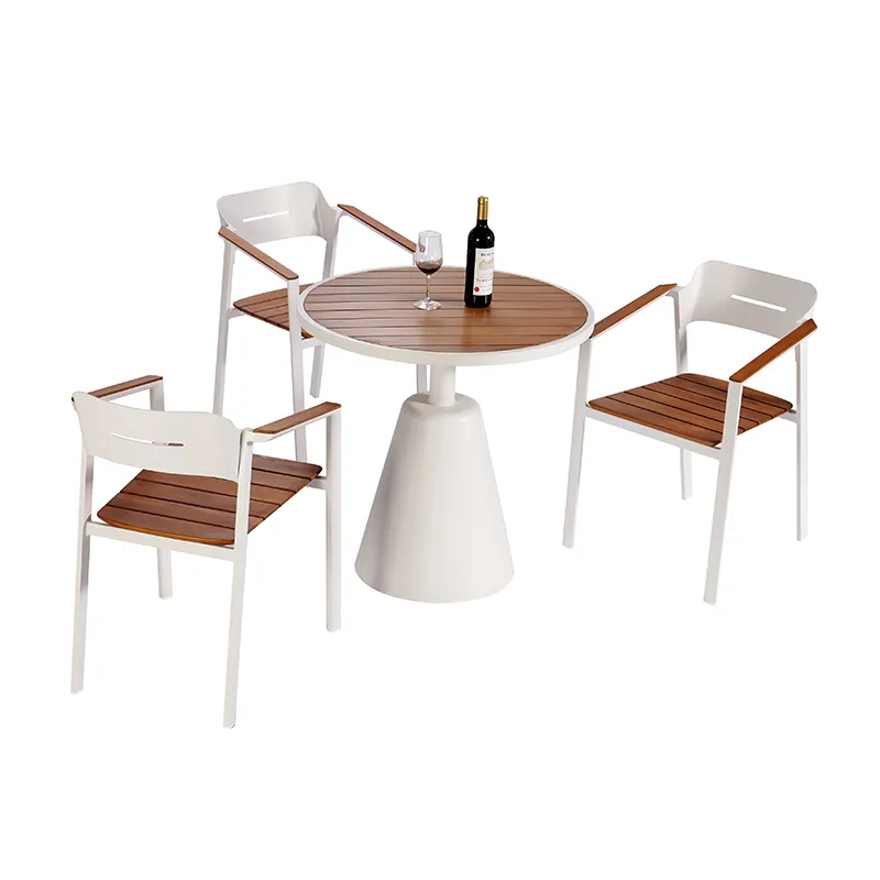 Teak Wood Set Detail 1