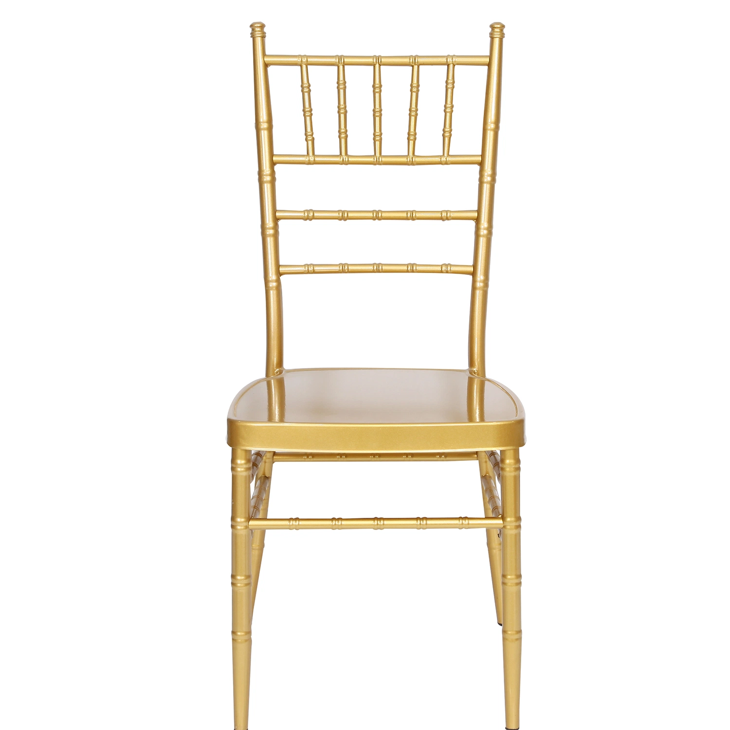 Stacking Aluminum Metal Hotel Restaurant Dining Tifany Wedding Chiavari Chair Basic Customization